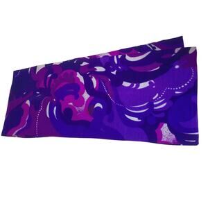 Vintage Hawaiian Psychedelic Print Scarf